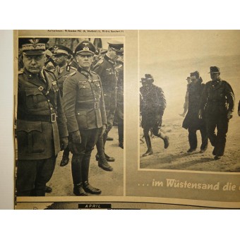 Die Wehrmacht, nr.8, 9. huhtikuuta 1941, Deutsche Schlachtschiffe AUF England Atlantikwegen. Espenlaub militaria